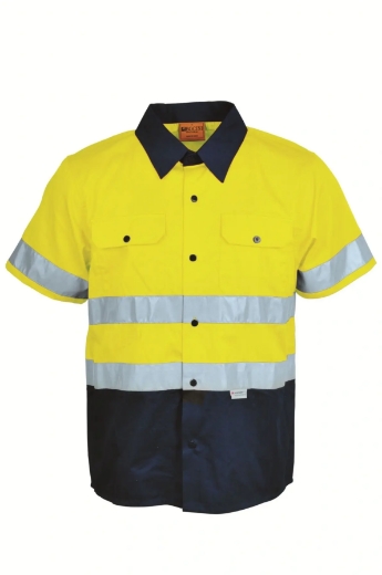 Picture of Bocini, Hi-Vis S/S Shirt With Reflective Tape